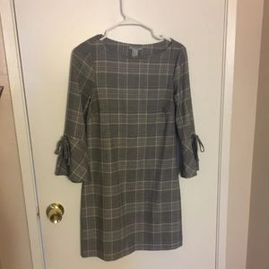 Work Plaid Dress